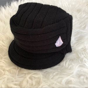 volcom beanie with visor